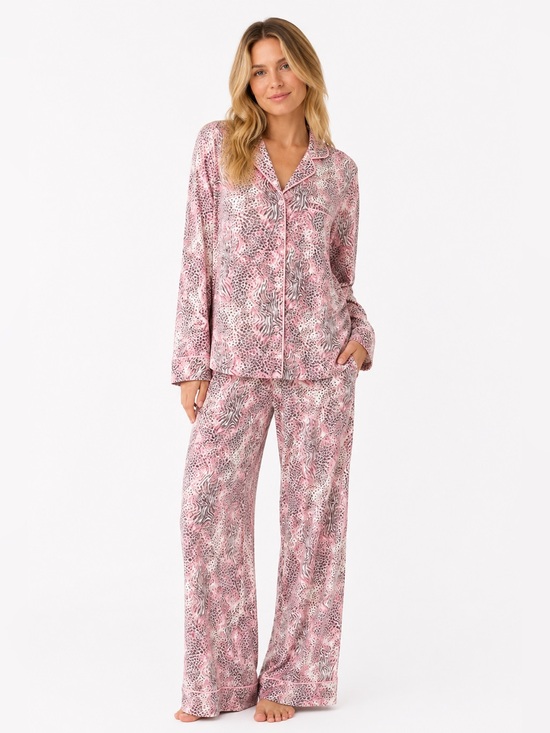 SKIMS Other - SKIMS Bloom Mini Animal Print Pajama Set Size Large NWT